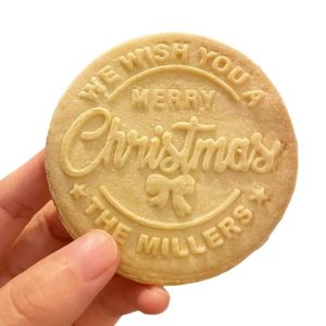 Family Name Christmas Cookie Stamp