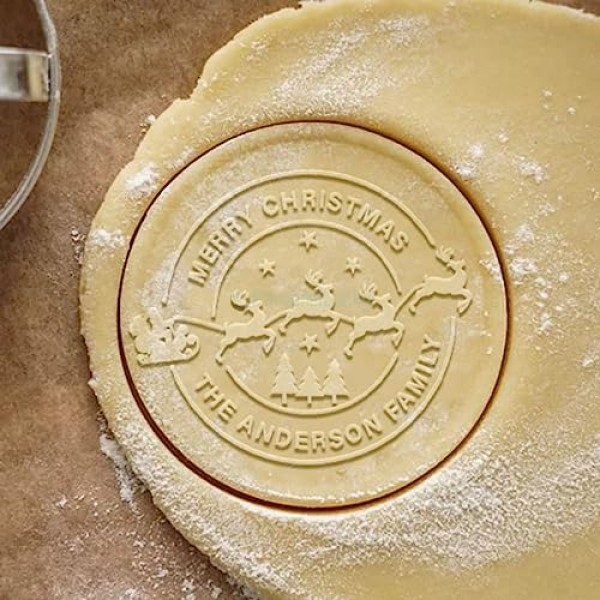 Family Name Christmas Cookie Stamp - Image 4