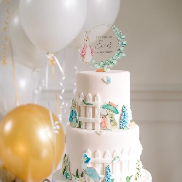Rabbit Cake Topper for Baby Showers - Image 6