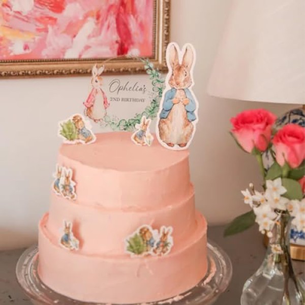 Rabbit Cake Topper for Baby Showers - Image 8
