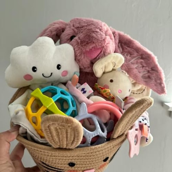 Hand-Embroidered Plush Bunny Gift - Image 7