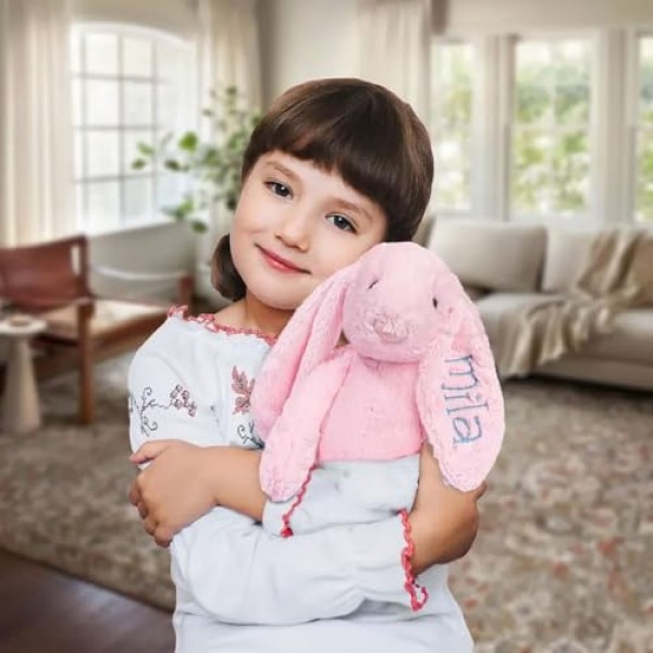 Embroidered Plush Bunny Keepsake - Image 7