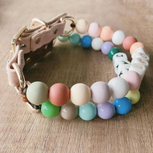 Beaded Pet Name Collar - Image 7