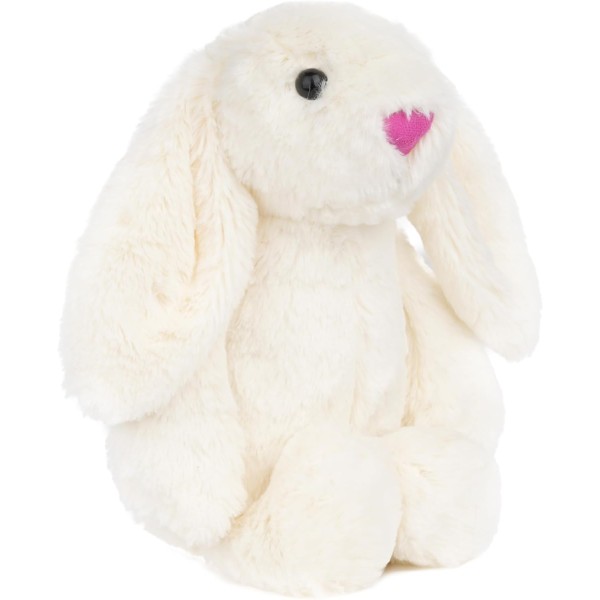 Soft White Bunny Plush Gift - Image 2
